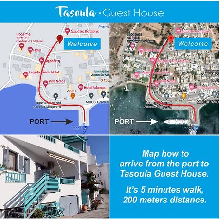 Tasoula Guest House 아다마스 외부 사진